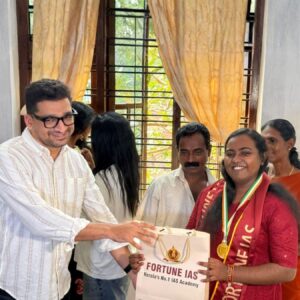 Sreeja JS with Achuth Sir