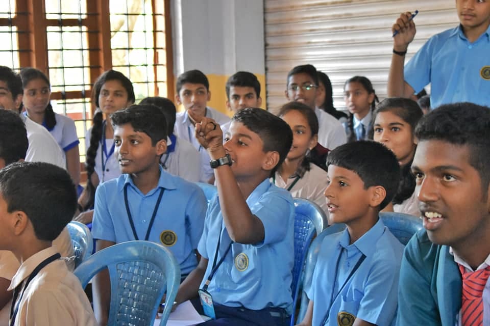 Students in classroom